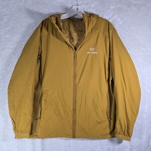 Arc'teryx Atom Hoody Womens Size XL Extra Large Khaki Soft Shell Full Zip